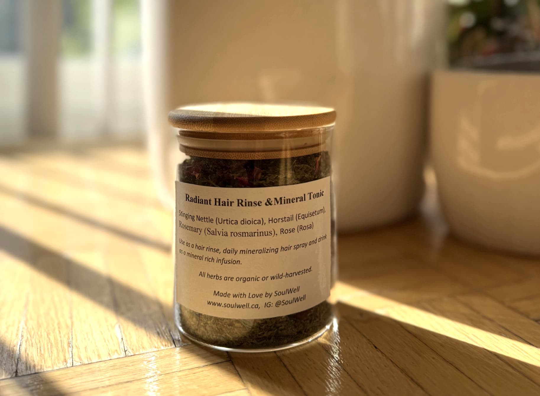 Product photograph of Luxurious Hair Mineral Tonic Tea + Hair Rinse